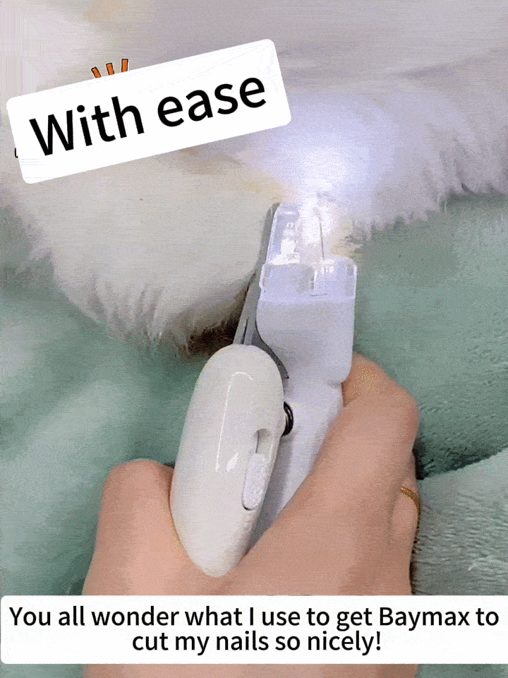 SafeGlow LED Pet Nail Grinder — Never Hurt Your Pet Again